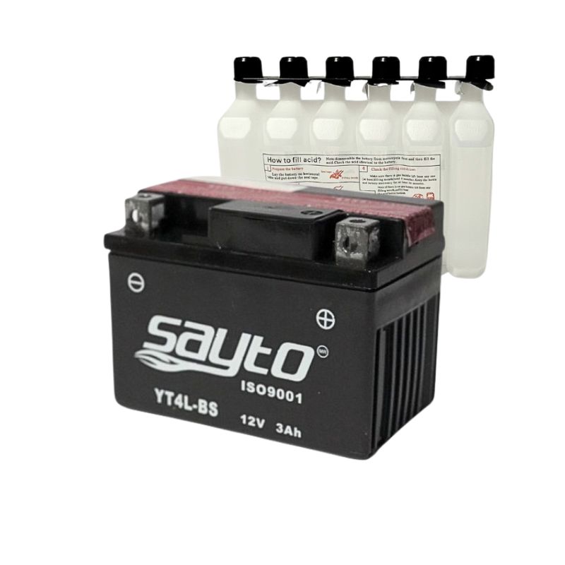 [B004] BATERIA YT4L-BS SAYTO LIBRE DE MANTENIMIENTO