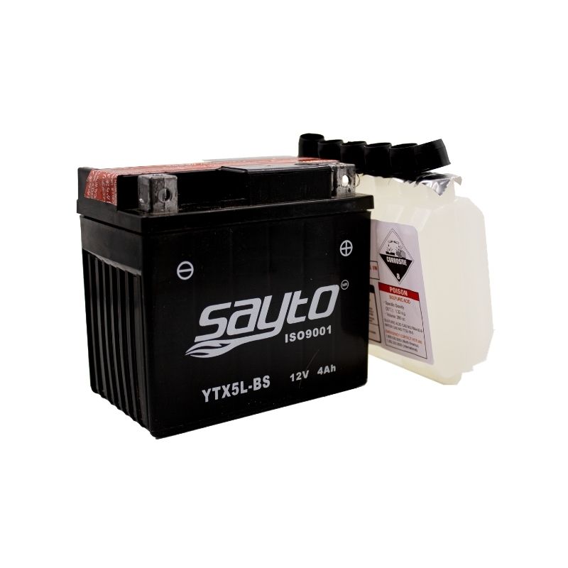 [B030] BATERIA YTX5L-BS SAYTO LIBRE DE MANTENIMIENTO