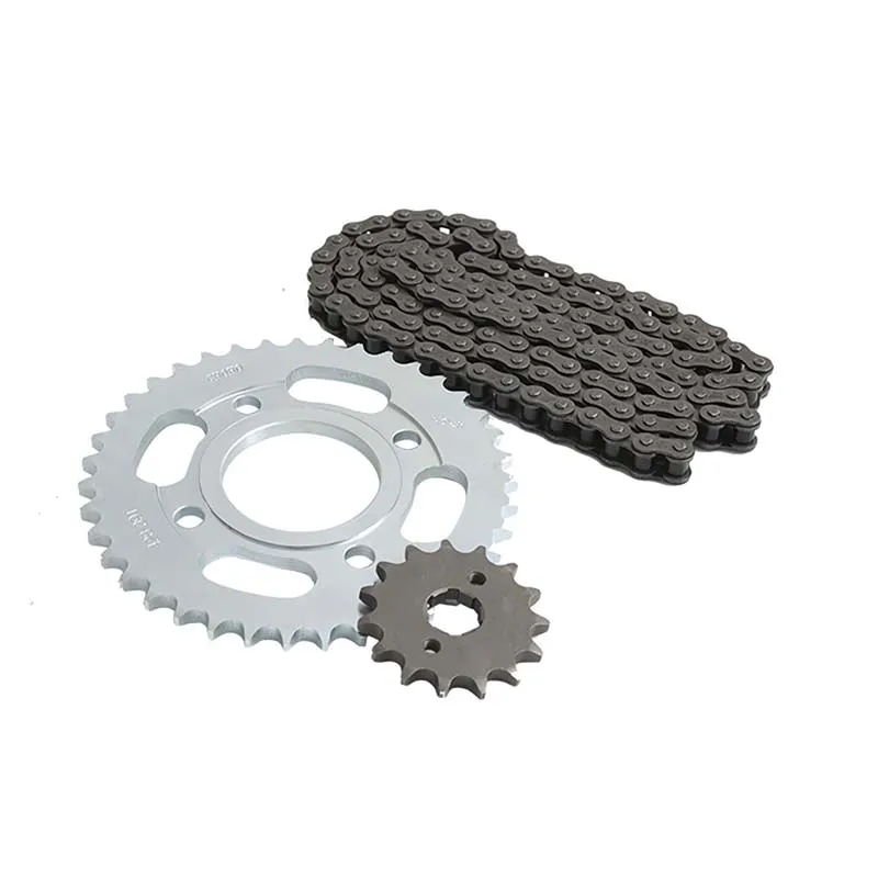 [T070] KIT DE SPROCKS Y CADENA FT 150 CHOHO/RODA (P-15T S-39T C-428X124L)